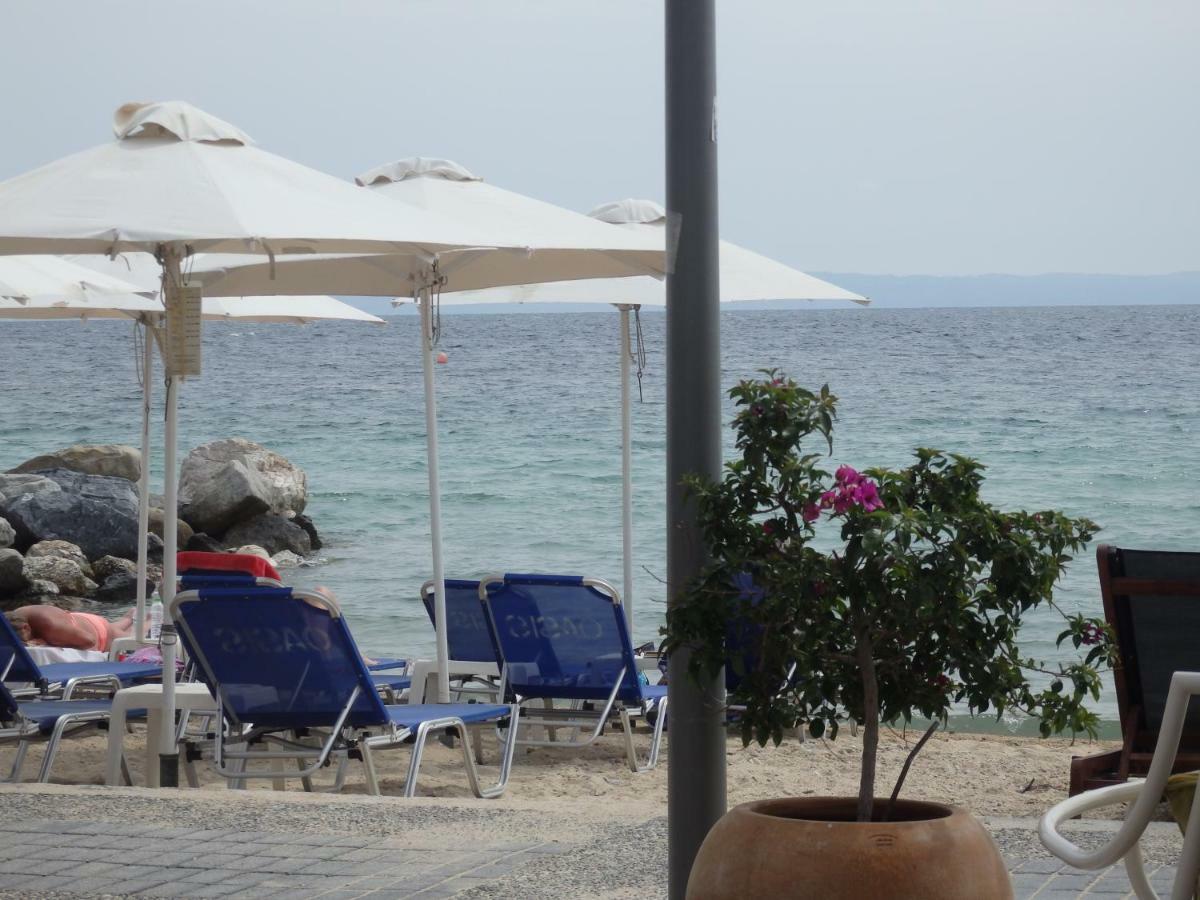 Nikiti Maisonette On The Beach By Luxlikehome Nikiti (Sithonia) Bagian luar foto